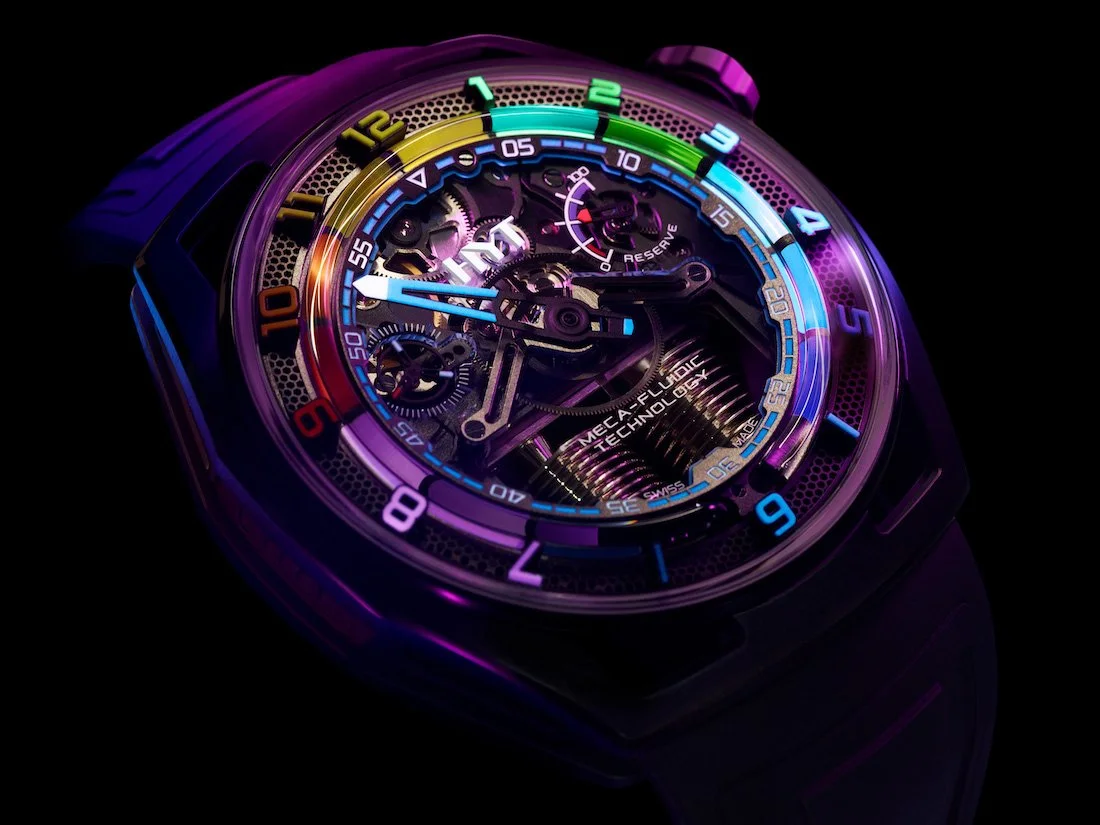 【超美品 ※手渡し限定】HAYDENSHAPES HOLY HYPTO HYT Hastroid version Green Laser H02755 - Chronopassion